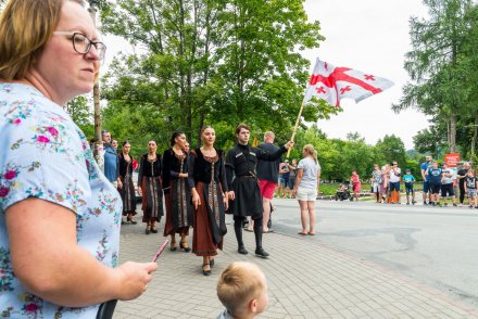 Korowód 56.Tygodnia Kultury Beskidzkie